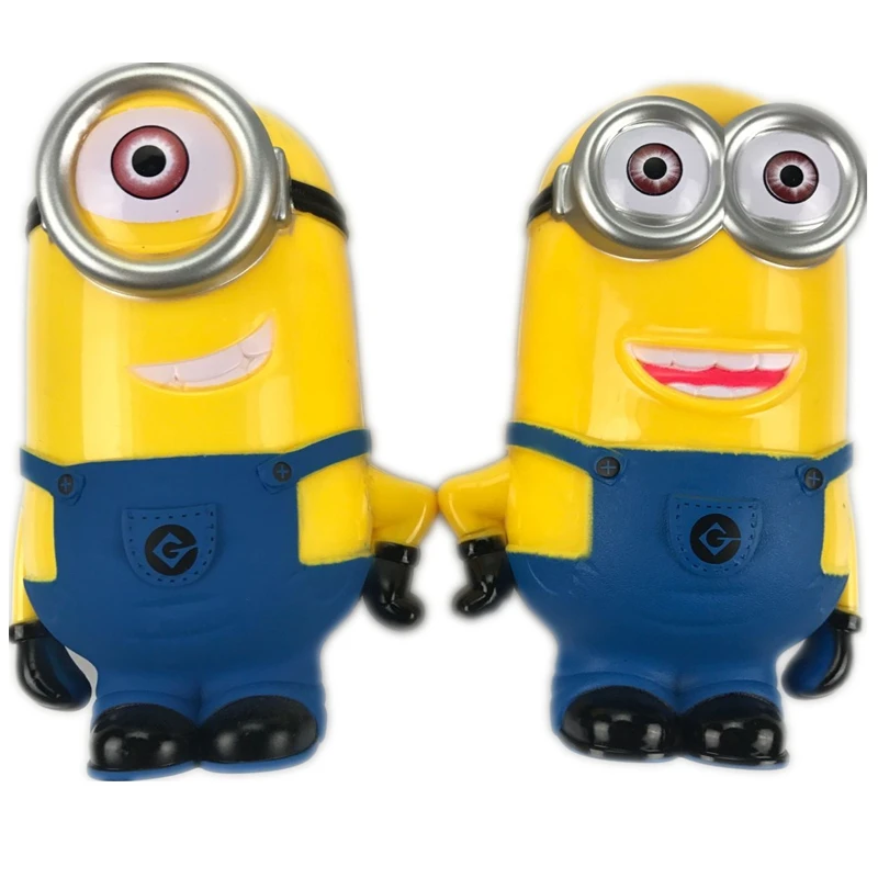 Interesting Minion Lovely 3D Minions Cartoon Figures Piggy Bank Money