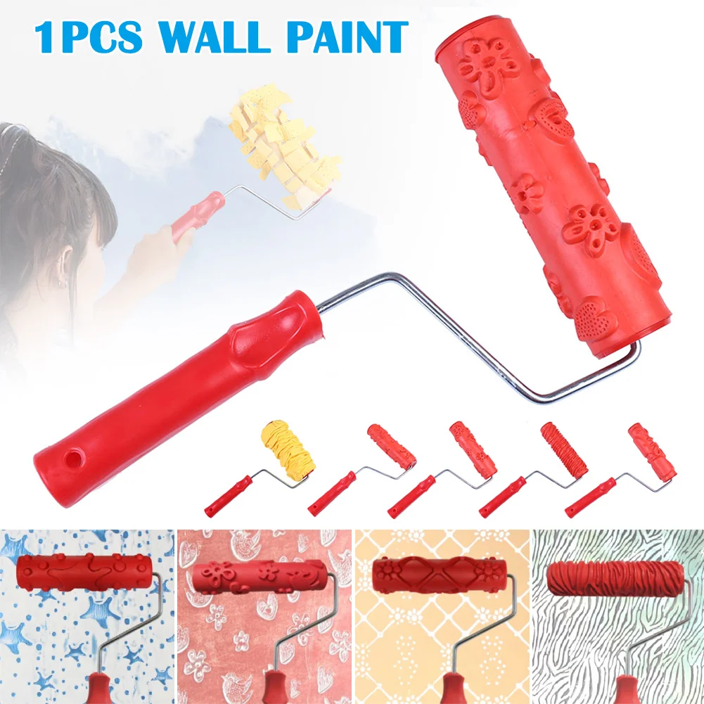

Wallpaper Roller Wall Texture Printing Tool Sticky Flower Brush Wall Printing Tool TSH Shop