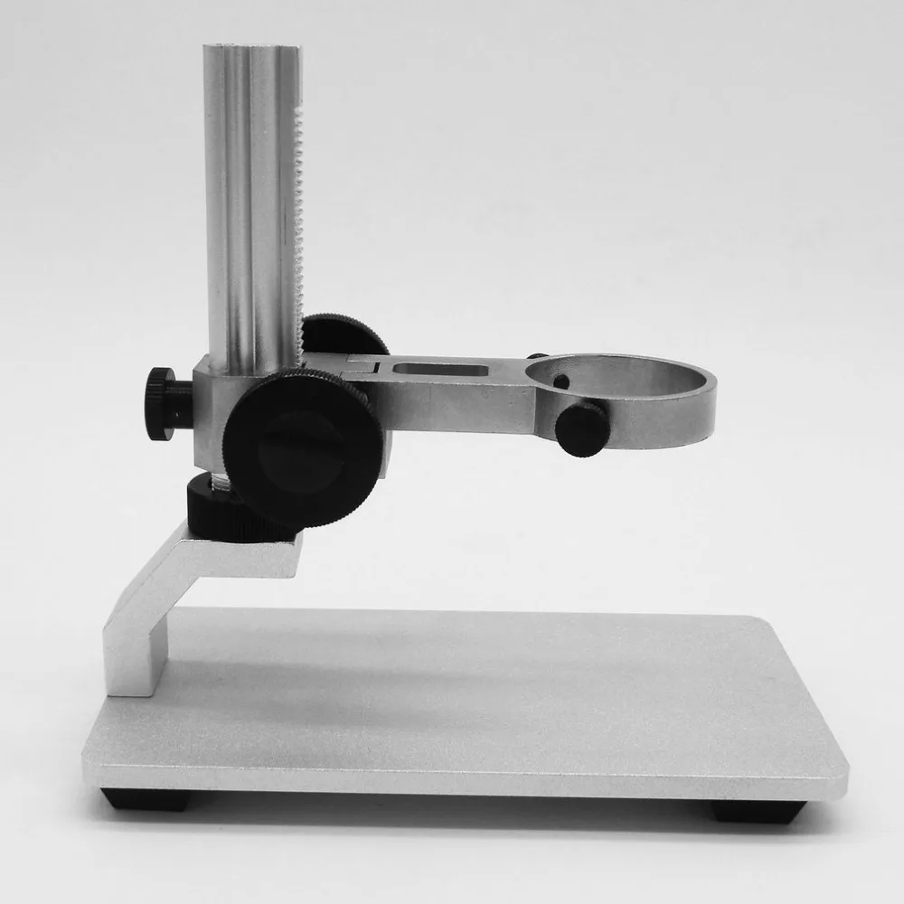 Алюминиевый сплав микроскоп Стенд Портативный вверх и вниз Регулируемый ручной фокус цифровой USB электронный микроскоп держатель