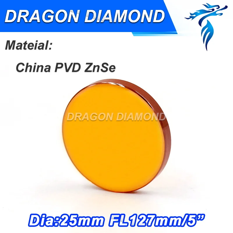 

Free Shipping China Znse CO2 laser lens and laser mirror for laser engraving cutter Diameter 25mm FL 127mm with high precision