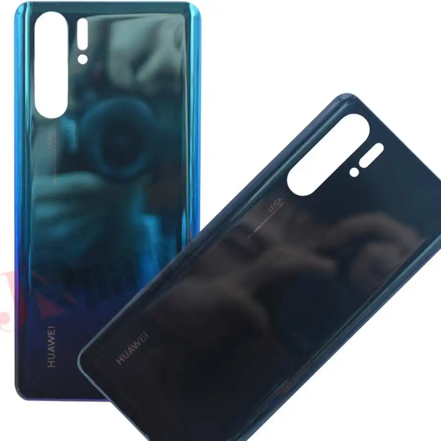 Оригинальная Крышка батарейного отсека для Huawei P30 Pro Задняя стеклянная крышка