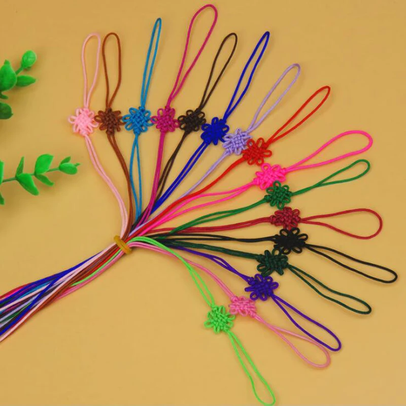 

16PCS Chinese Knots Home & Garden Tassel Fringe Chinese Arts and Crafts Bookmark Sachet Bag Pendant Present Gift Home Decor