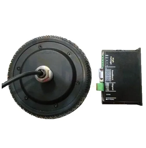 

E-tech Hot sell 6 inch wheel hub motor with encoder for robotics