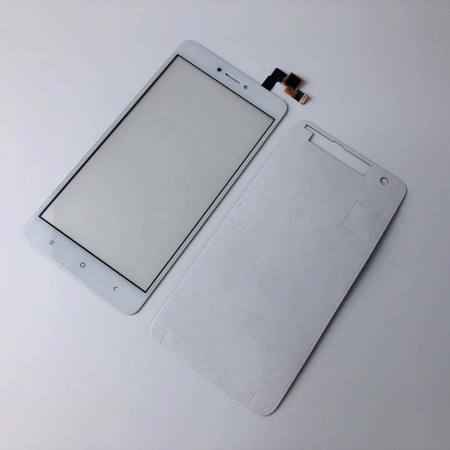 Корпус для Xiaomi Redmi Примечание 5A/Note5A Prime ЖК-дисплей передняя стеклянная панель мобильный дигитайзер Сенсорная панель+ клей