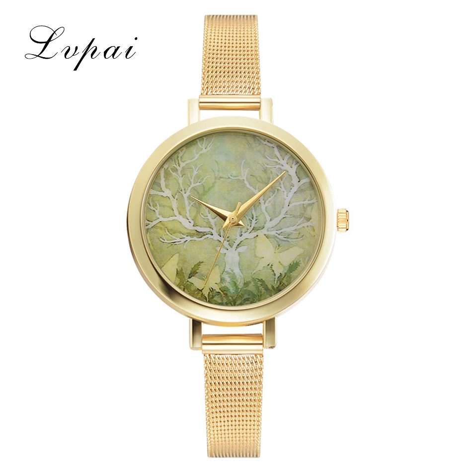 

Lvpai Brand Alloy Green Partysu Ladies Watch Fashion Casual Simple Women Watches Quartz Relogio Feminino Hot Selling LP542