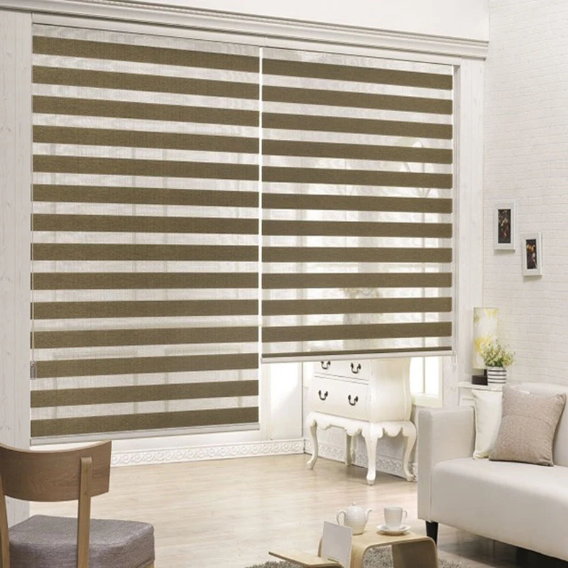European sytle china factory free shipping double roller blinds zebra
