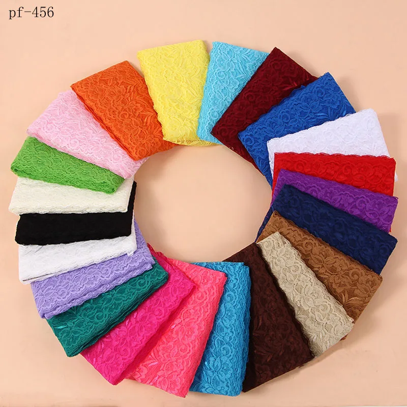 

1 Yards Lace garment accessories knitted elastic lace underwear wedding dress lace wavy edge Wide:15cm