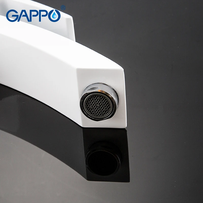 GAPPO bathroom sink faucet tall basin white faucet