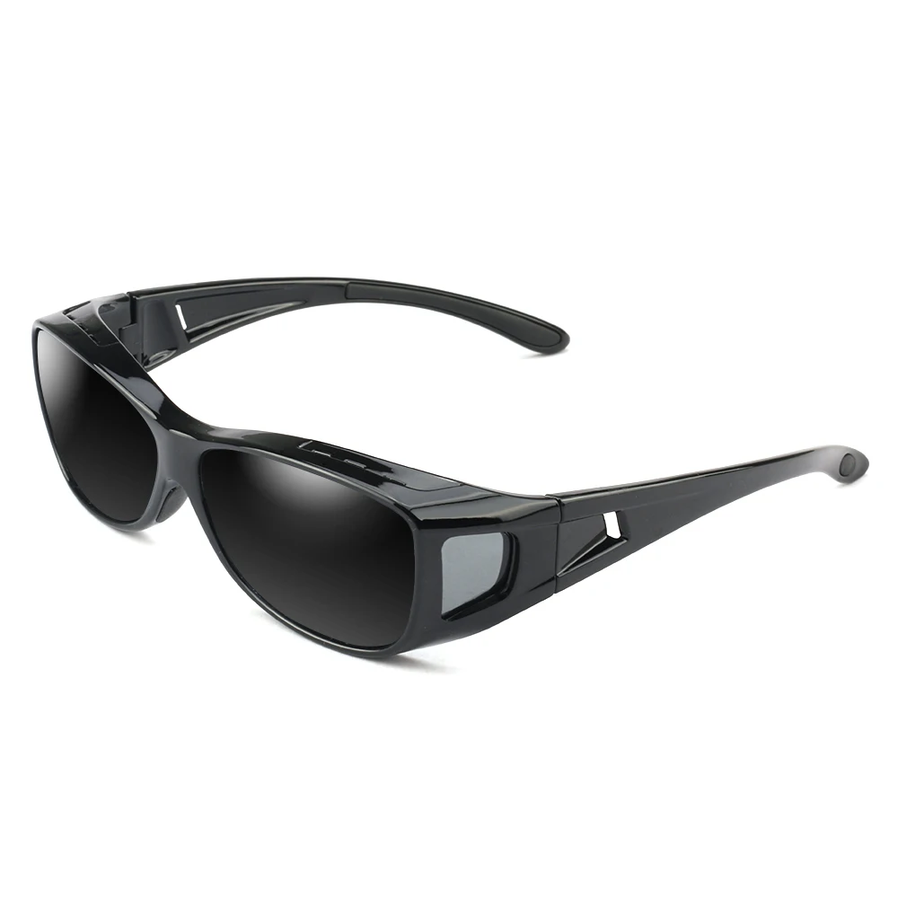 Бренд OUTSUN, поляризационные солнцезащитные очки для мужчин и женщин, уличные спортивные очки UV400, солнцезащитные очки для рыбалки, очки по рецепту OS098 - Цвет линз: Black l Gray