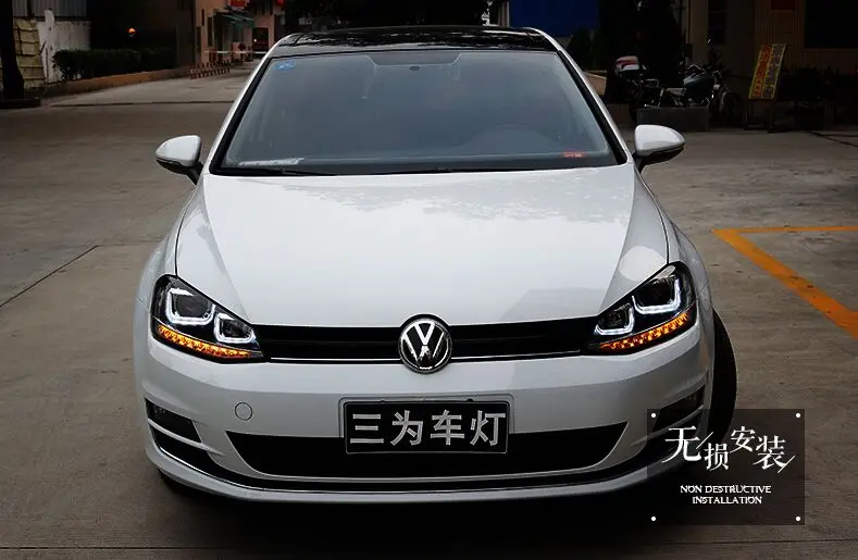 Китай (материк) &quotсделай сам&quot и он имеет высокую эффективность сборки фар VW golf7
