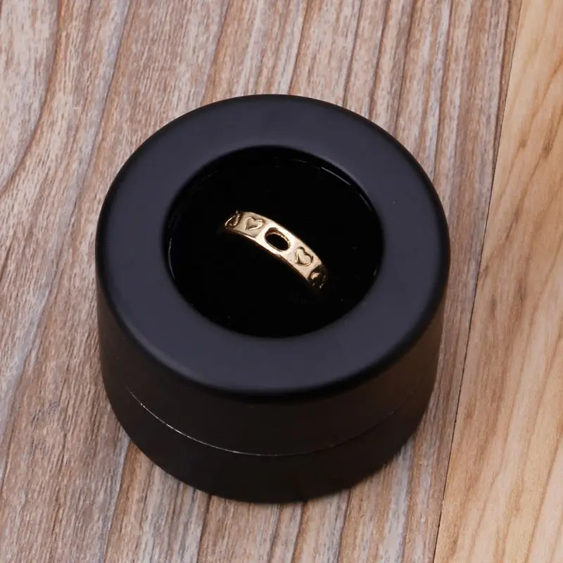 

Creative Rotating Propose Ring Jewelry Box Marriage Wedding Ceremony Ring Box