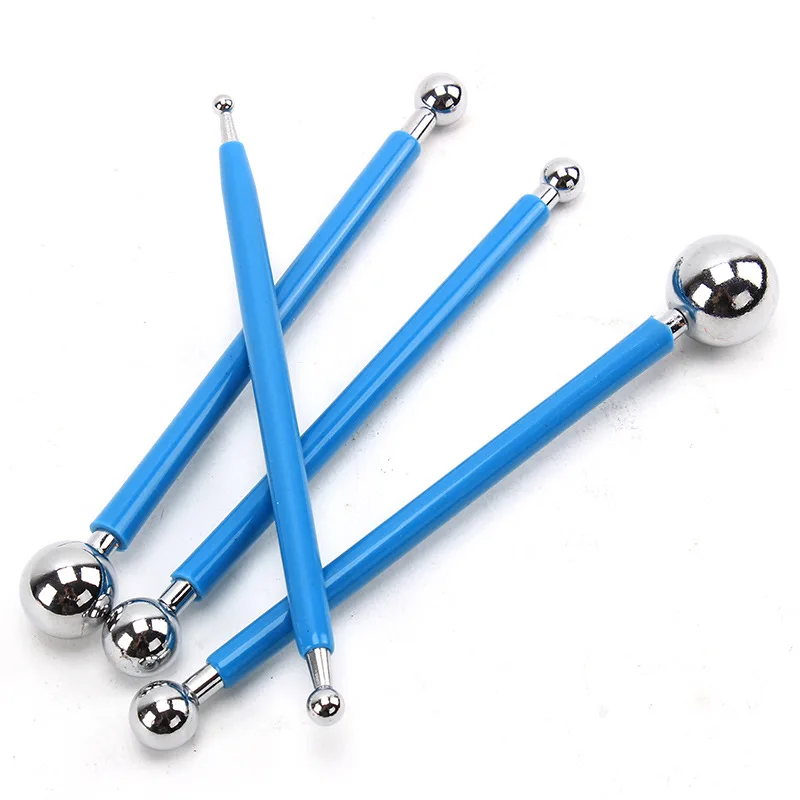 

Stainless Steel Ball Polymer Clay Pottery Ceramics Sculpting Modeling Fondant Cake Decorating Quilling Paper Tools