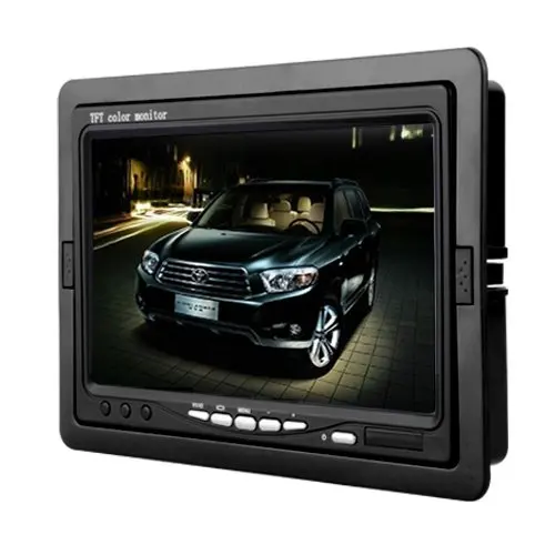 " автомобильный TFT цветной монитор для VCD DVD gps камера заднего вида+ пульт дистанционного управления