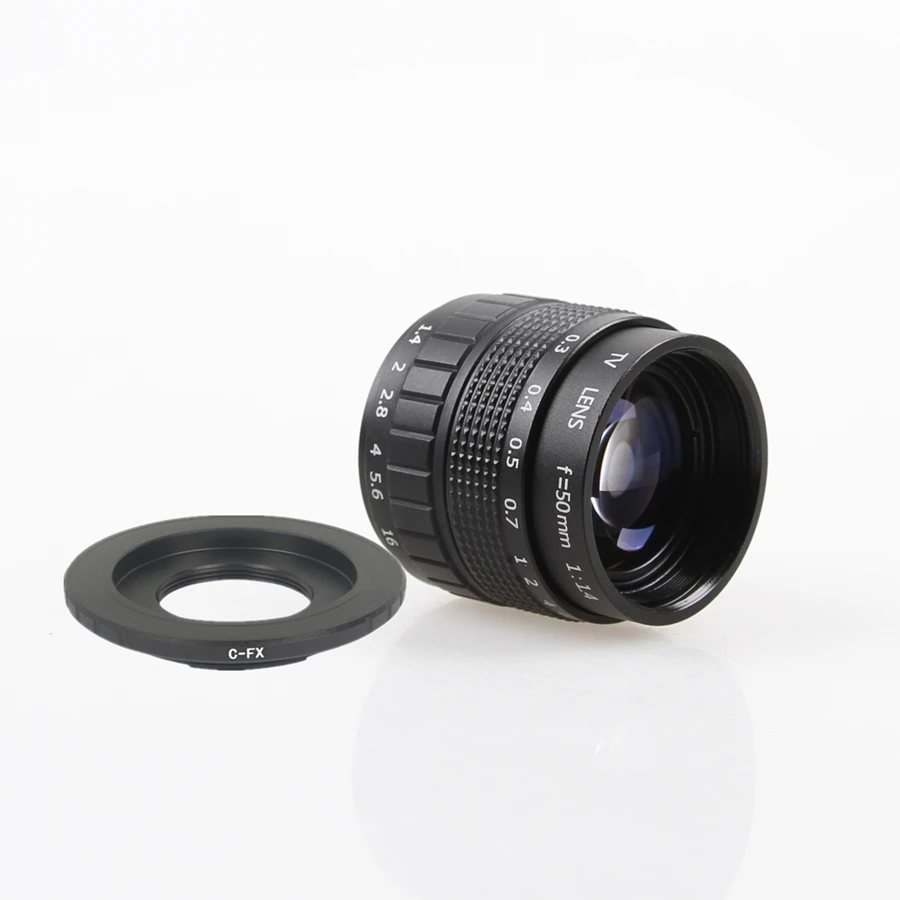 Фуцзянь 50 мм F1.4 CC TV объектив + фотография для Fuji Fujifilm фотография|tv lens|50mm f1.4fujian 50mm |