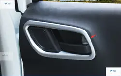 Lapetus внутренняя дверная ручка чаша крышка отделка 4 шт./компл. аксессуары интерьер Подходит для Honda CITY Grace седан 2014 2015 2016 ABS