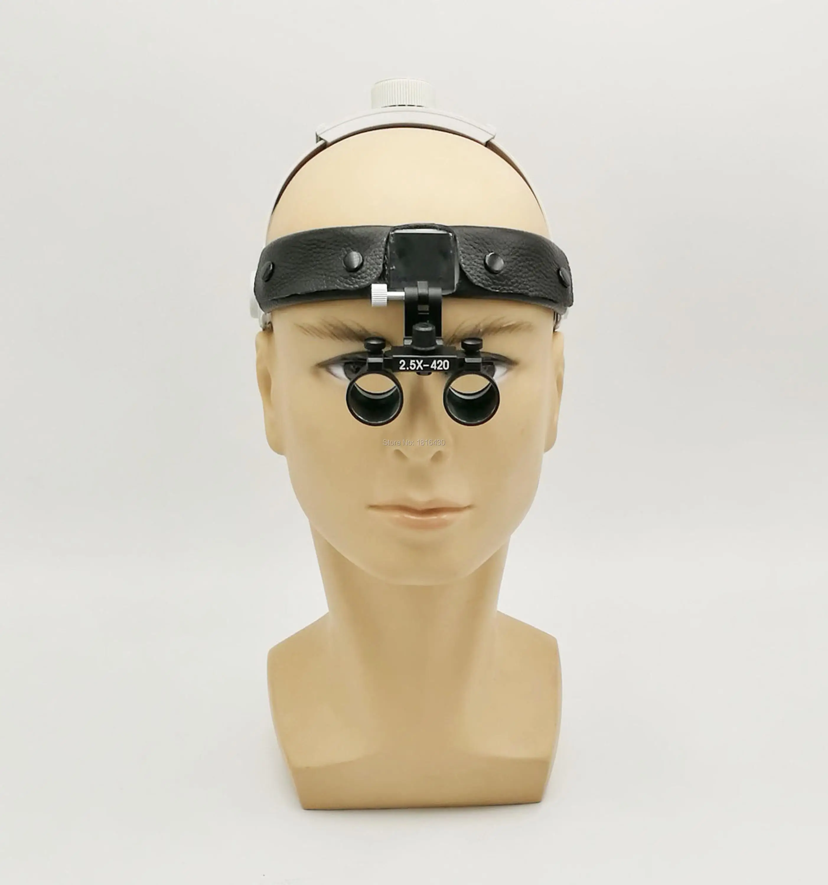 Ultra Light Headband Surgical Loupes 2.5X420mm Dental Magnifier