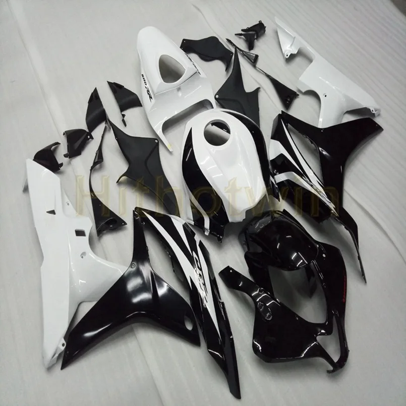 Пользовательские Обтекатели мотоцикла для HONDA CBR600RR 2007-2008 мотор панели+ винты+ литьевая форма розовый серебряный черный