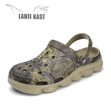 Водонепроницаемая обувь; модная спортивная обувь; Мужские дышащие легкие шлепанцы на плоской подошве; пляжные сандалии для плавания; zapatillas hombre