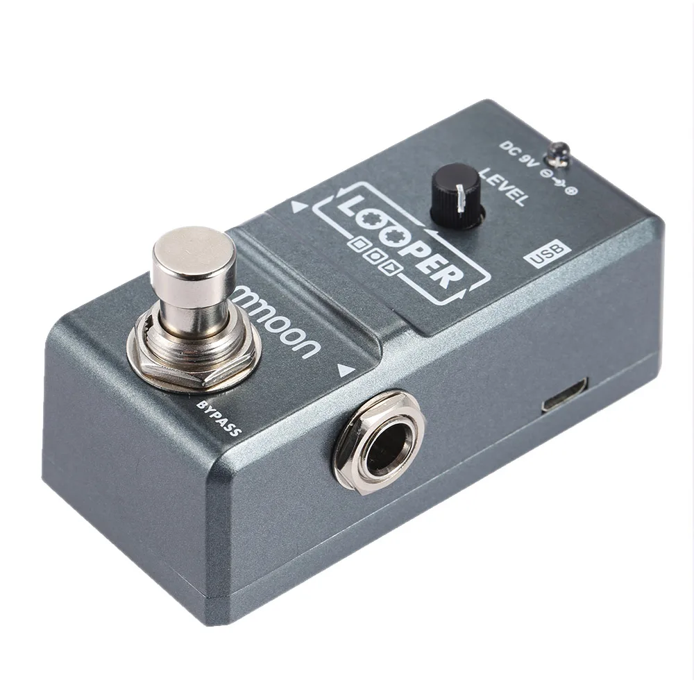 ammoon AP-09 Loop Guitar Pedal Looper Electric Guitar Effect Pedal True Bypass Unlimited Overdubs 10 Minutes Recording ammoon AP-09 Loop Guitar Pedal Looper Electric Guitar Effect Pedal True Bypass Unlimited Overdubs 10 Minutes Recording