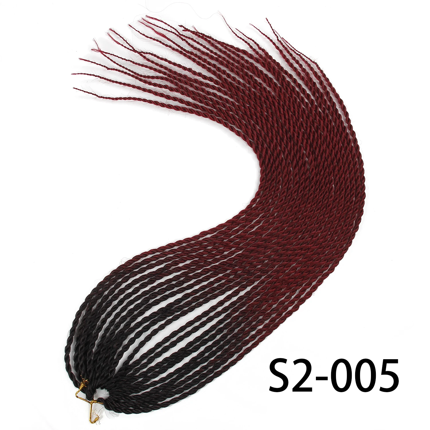 YxCherishair ombre плетение волосы из канекалона Радуга волос Сенегальские накрученные волосы 24' синтетические волосы Расшире - Цвет: #6