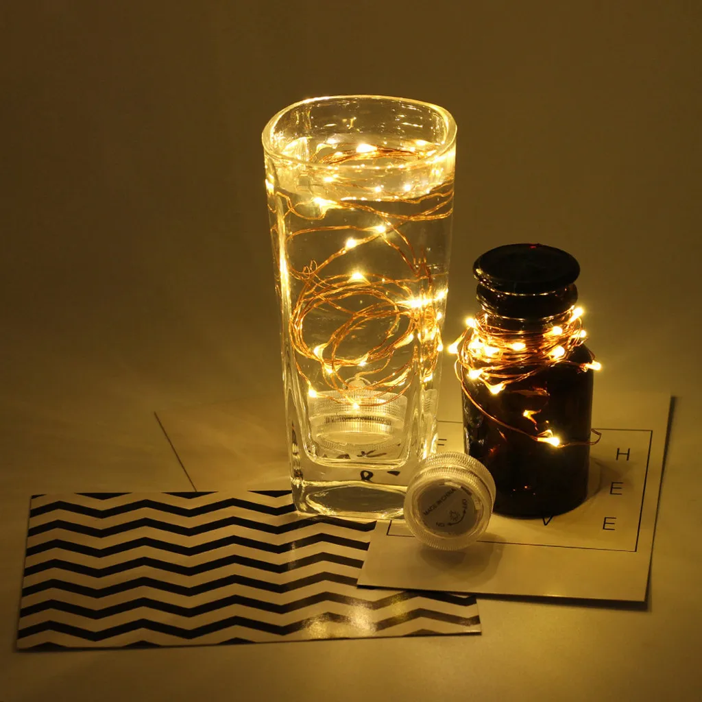 2m 20 LED Submersible Waterproof Fairy Light Copper Wire String Lights