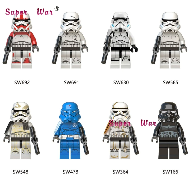 

Single Sand Shock Sergeant Droid Escape Robot building block toy for children