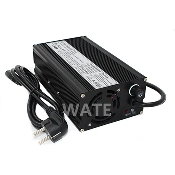 WATE 12.6 ボルト 25A 充電器 3 s 12 ボルトリチウムイオンバッテリーパックスマート充電器リポ/LiMn2O4/LiCoO2 バッテリー充電器ファンアルミケース