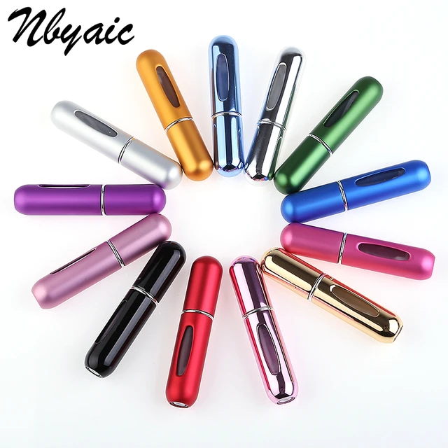Nbyaic Refillable Portable Travel Mini Refillable Conveniet Empty Atomizer Perfume Bottles Cosmetic Containers For Traveler P27 2
