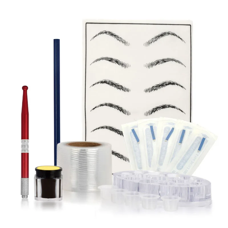 Buy 1 Set Practical Makeup Microblading Eyebrow Tattoo