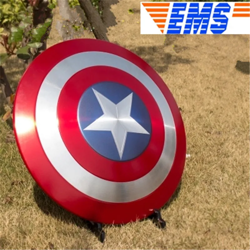 

Avengers Superhero Captain America 1/1 Shield COS Weapon Props Metal Action Figure Collectible Model Toy 23'' P865