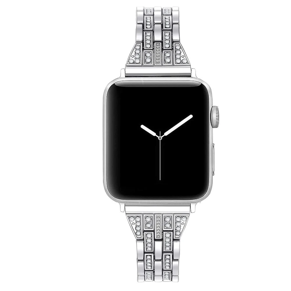 Ремешок из нержавеющей стали для часов iWatch Series 1 2 3 4 5|Ремешки часов| |