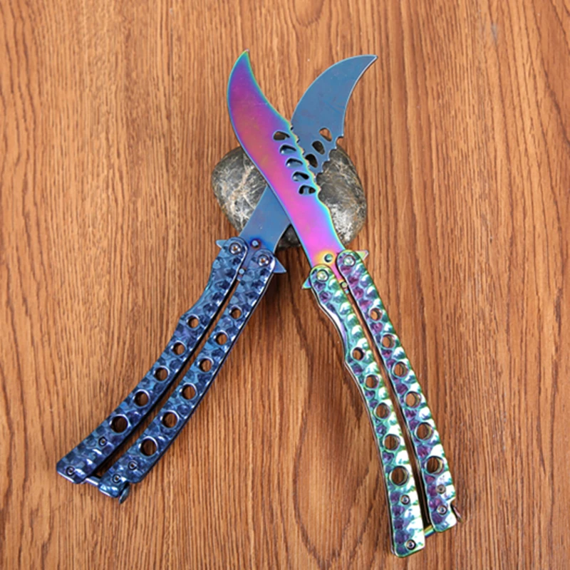 HAOXIA K31 csgo складной нож в стиле игры &quotCounter Strike&quot Cuchillo Supervivencia Navajas Couteau Zakmes CS GO Butterfly