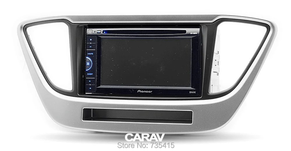 CARAV 11-784 Car Radio Installation Trim Fascia Panel