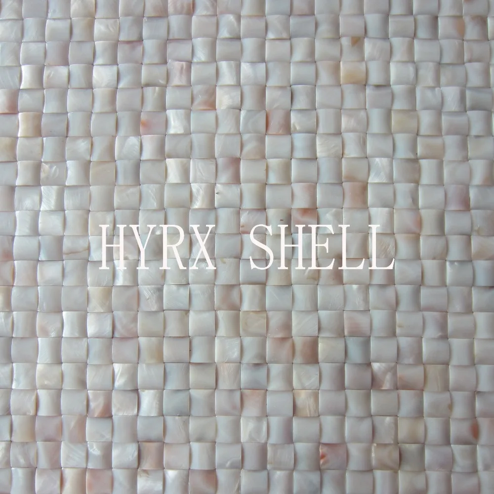 HYRX mother of pearl semiarch shape shell mosaic