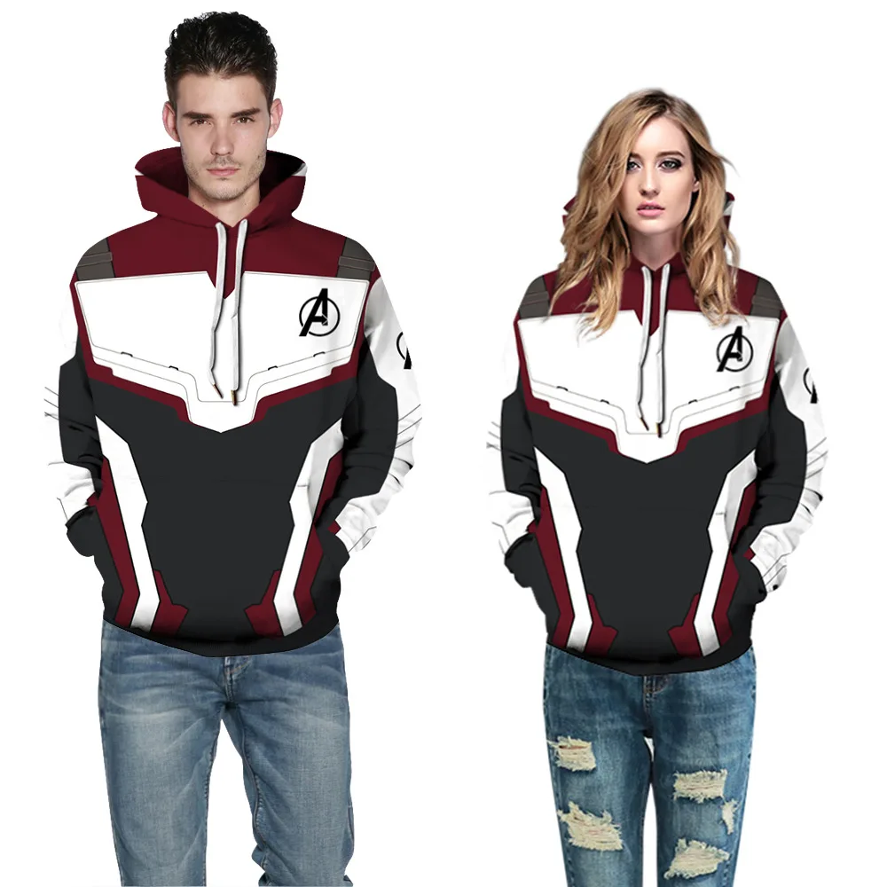 The Avengers Endgame Hoodie Cospaly Costume End Game Men Women Kid Sweatshirt New Suit