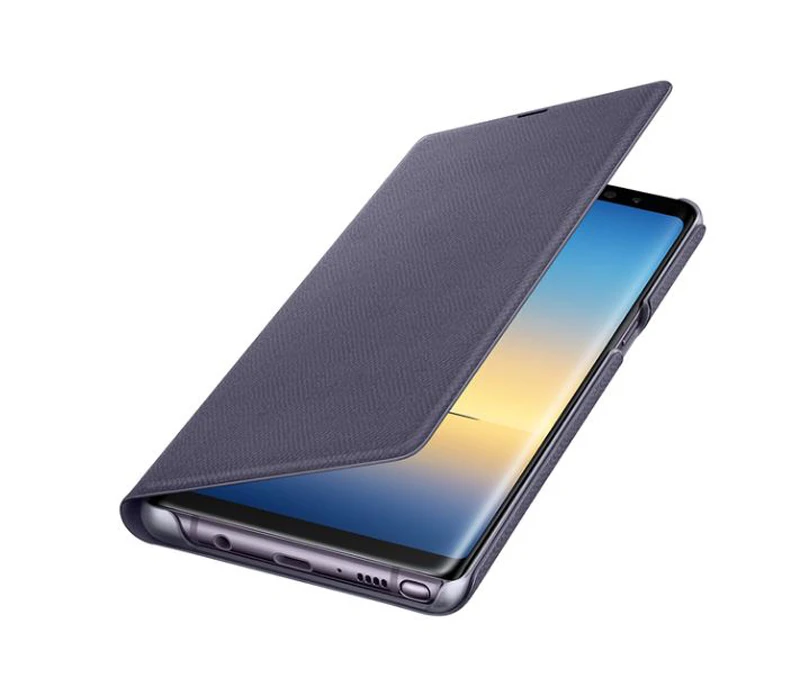 Samsung Original Led Smart Phone Case View Cover For Samsung Galaxy Note 8 Note8 N9500 N9508 SM-N950F Protective Back Phone Case