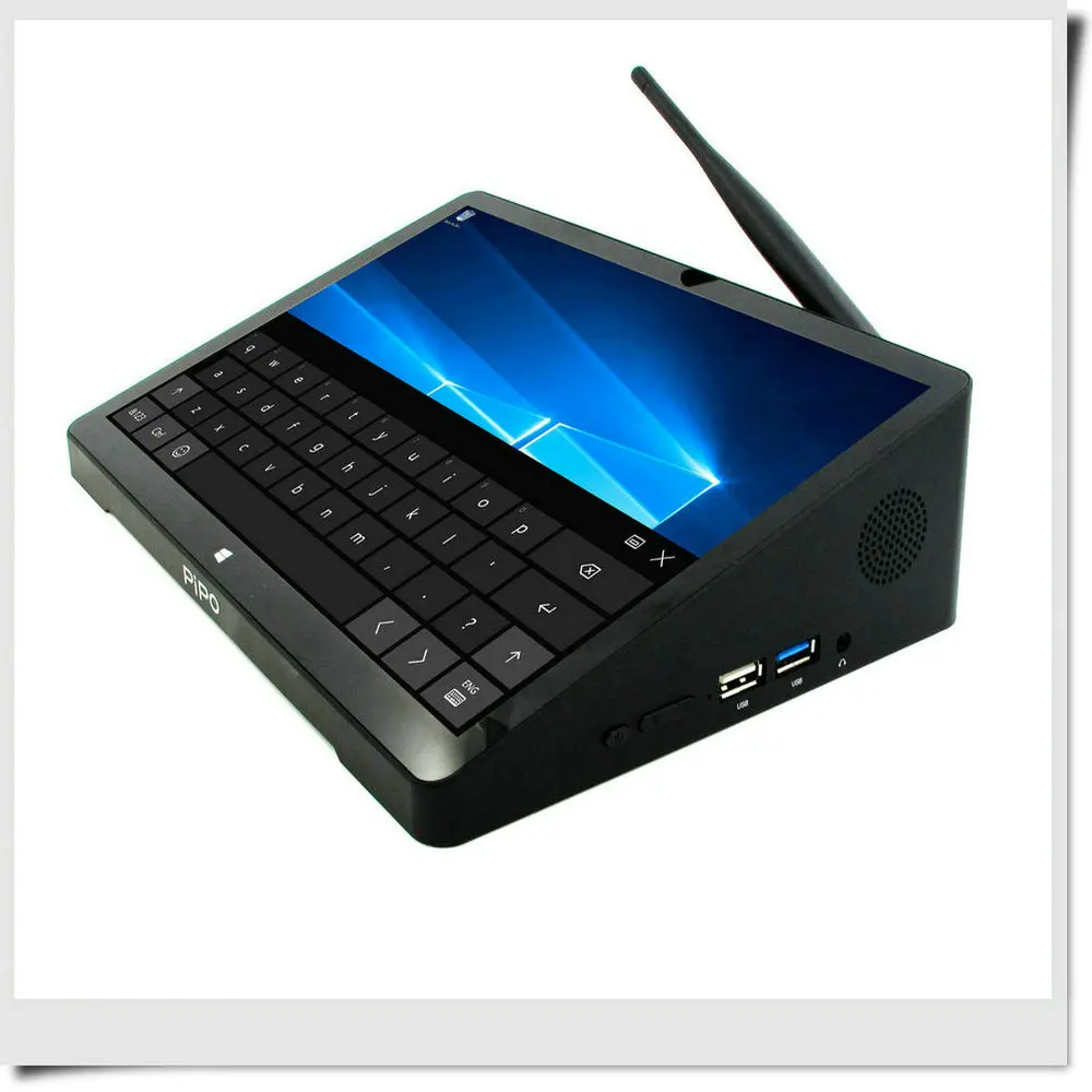 Мини ПК PIPO X10 Pro Intel Cherry Z8350 четырехъядерный Windows10 TV BOX 4 ГБ/64 Гб 10 8 дюймов 10000 мАч Wifi BT