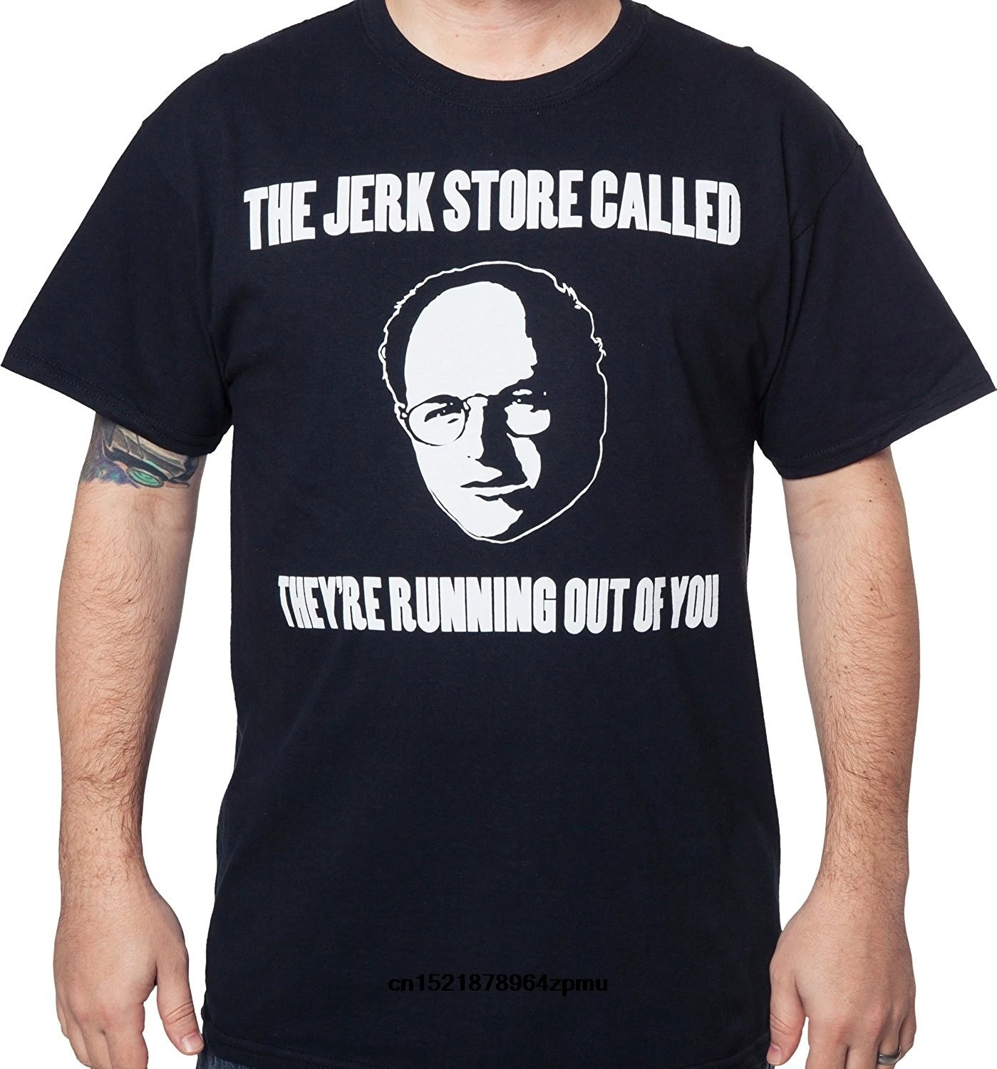 

Men T shirt s Seinfeld The Jerk Store George Tee funny t-shirt novelty tshirt women