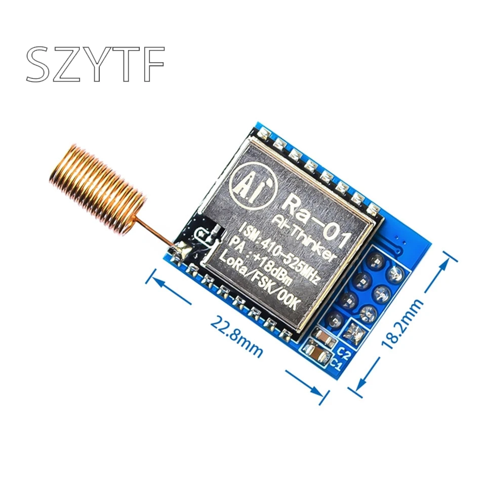 SX1278 LoRa Широкополосный беспроводной модуль/433 МГц/SPI интерфейс/Anxin может Ra-01