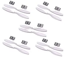 10pcs White 1045 Props 10x4 5 CW CCW Propeller for multicopter quadcopter FPV