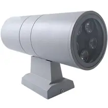 Наружный настенный светильник 5 Вт/7 Вт/10 Вт настенные светильники вверх вниз светодиодный Настенный бра огни одна две стороны прожекторный пейзаж Освещение для сада