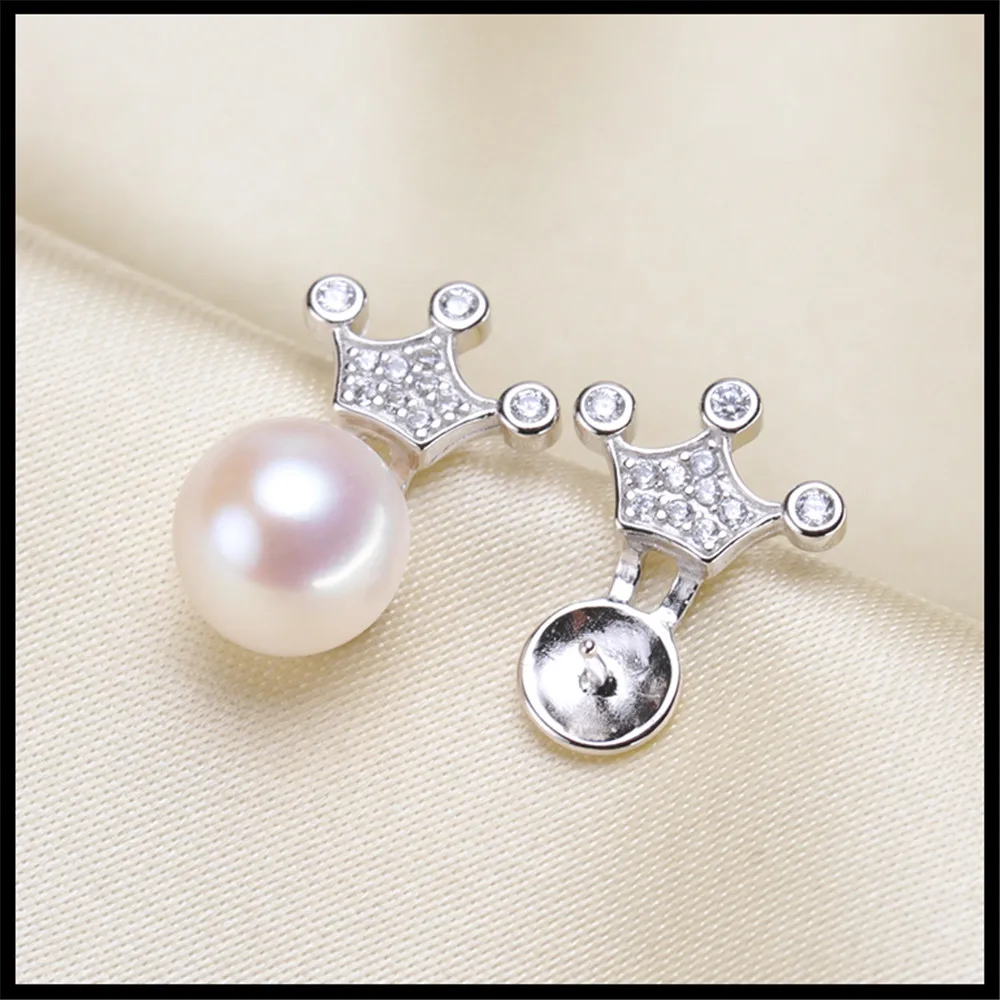 

Unique Design Hot Pearl Earrings Mountings, Drop Earrings Findings Settings Jewelry Parts Fittings Drop Earrings Accessories
