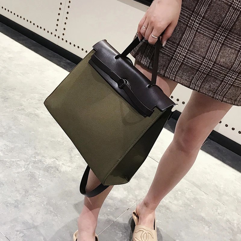 

Retro Fashion Female Square Bag 2019 New High quality Matte PU leather Women's Designer Handbag Shoulder Messenger bags