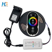 RGB Led Strip Light SMD2835 5M 10M Flexible Led Tape RGB led strip 15M 20M RGB Led Ribbon IP20 IP65+Remote+DC 12V Adapter kit