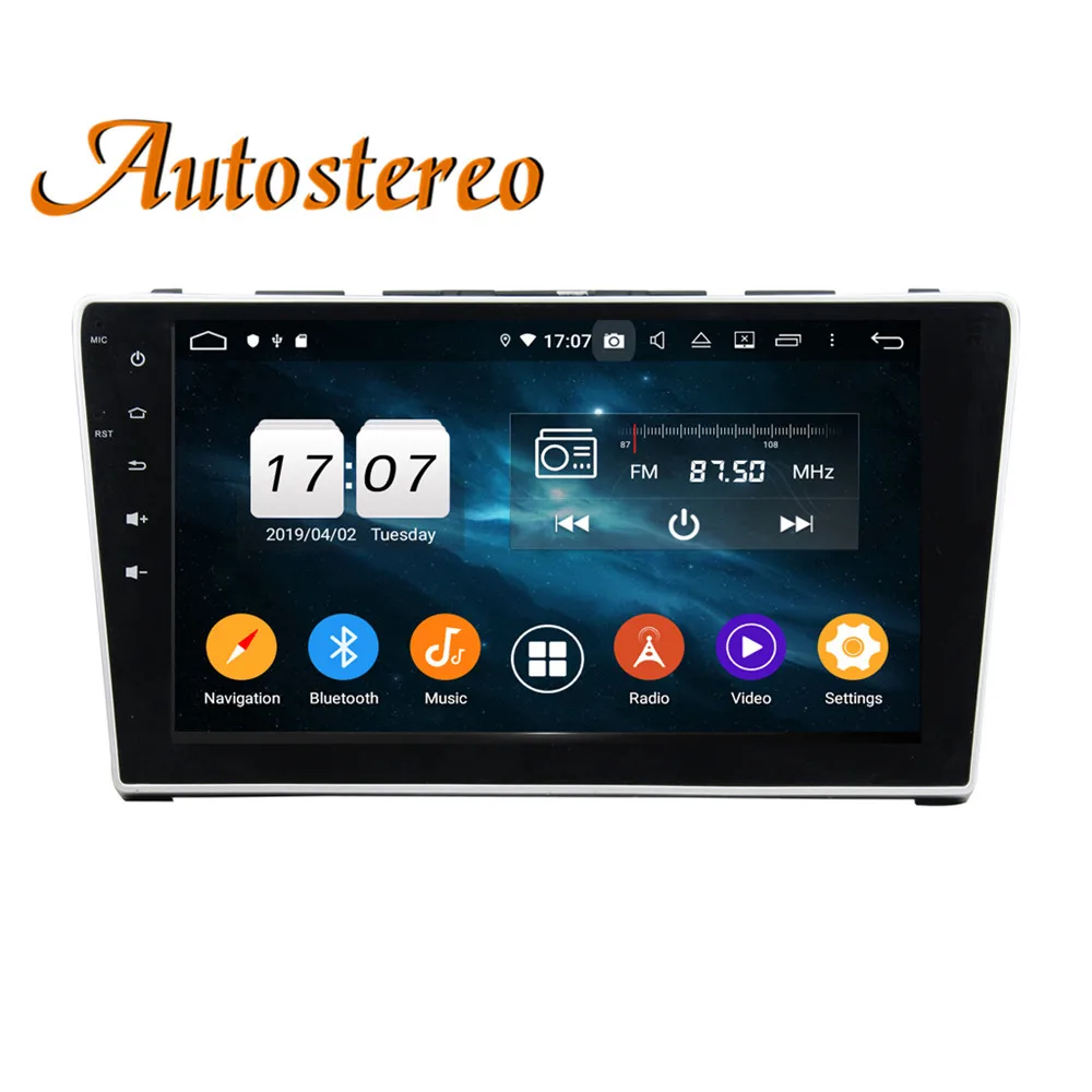 Best DPS Max 64GB Android 9 Car GPS navigation For Honda CRV 2006- 2012 multimedia car DVD player headunit radio tape recorder stereo 1