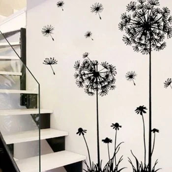 

1 pcs Removable Art Vinyl Quote DIY Dandelion Wall Sticker Decal Mural Home Room Decor pegatinas pared