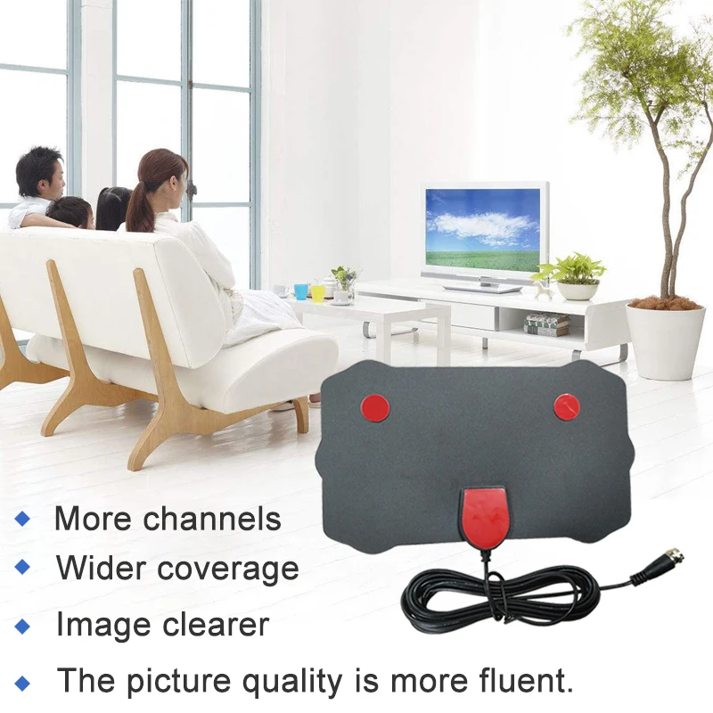 ТВ антенна внутренний Цифровой Уличный hdtv hqclear receptor внешний усилитель для dtv dvb t2 с