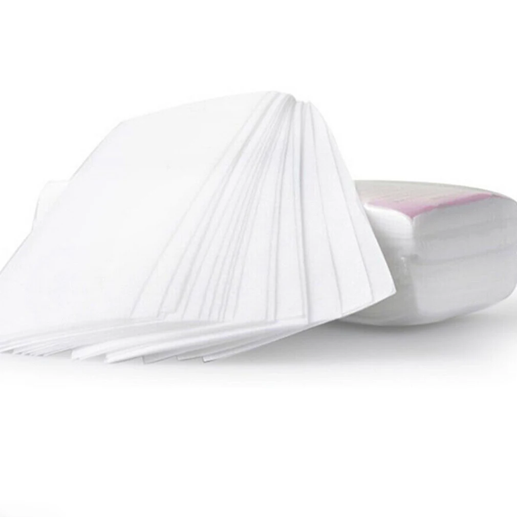100pcs Removal Nonwoven Body Cloth Hair Remove Wax Paper Rolls High Quality Hair Removal Epilator Wax Strip Paper Roll P2