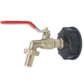 

1/2 Inch Adapter Adapter Faucet Wire IBC Tank Adapter Tap Replacement Connector Fitting Valve for Garden Irrigation