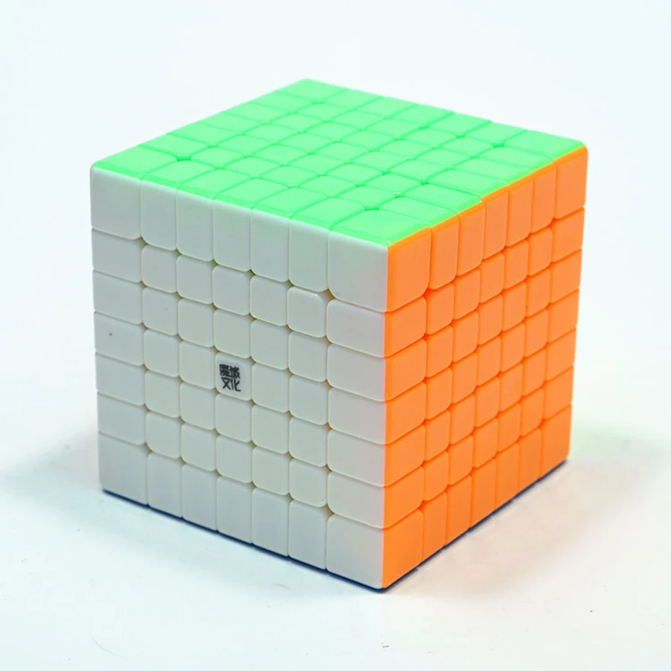 Оригинальный Moyu Aofu GTS 7x7x7 Магнитный куб Professional GTSM 7x7 Magic Скорость Cube Черный Stickerless развивающие игрушки GTS 7 м